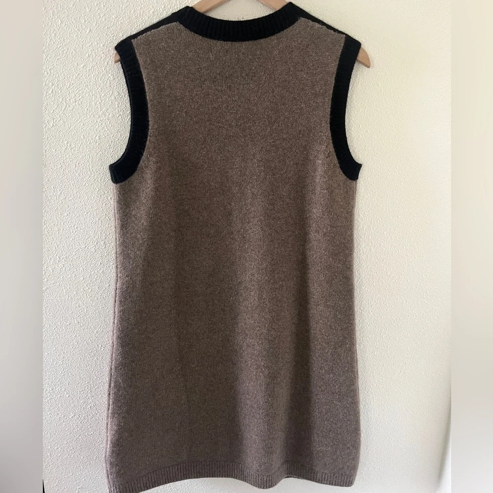 INFFTRU Yak Wool House Print Sweater Dress - Picture 5 of 8